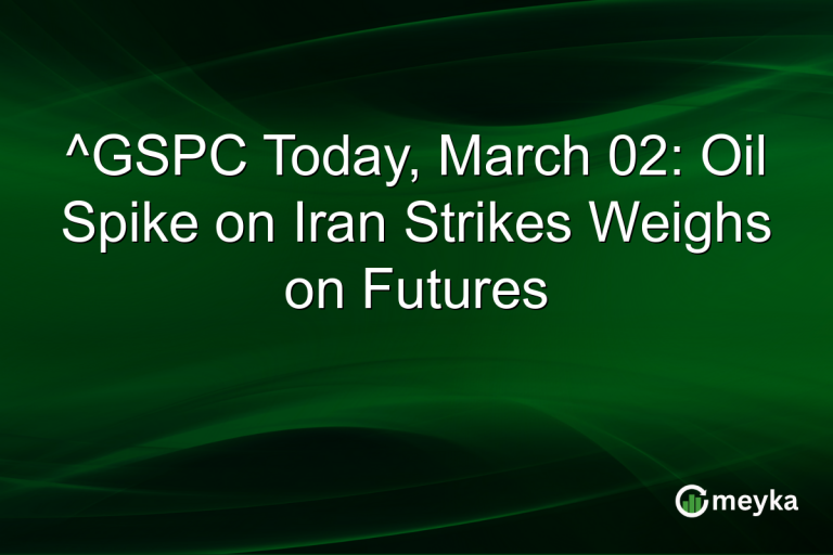 ^GSPC Today, March 02: Oil Spike on Iran Strikes Weighs on Futures
