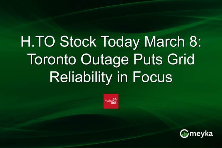H.TO Stock Today March 8: Toronto Outage Puts Grid Reliability in Focus