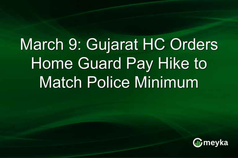 March 9: Gujarat HC Orders Home Guard Pay Hike to Match Police Minimum