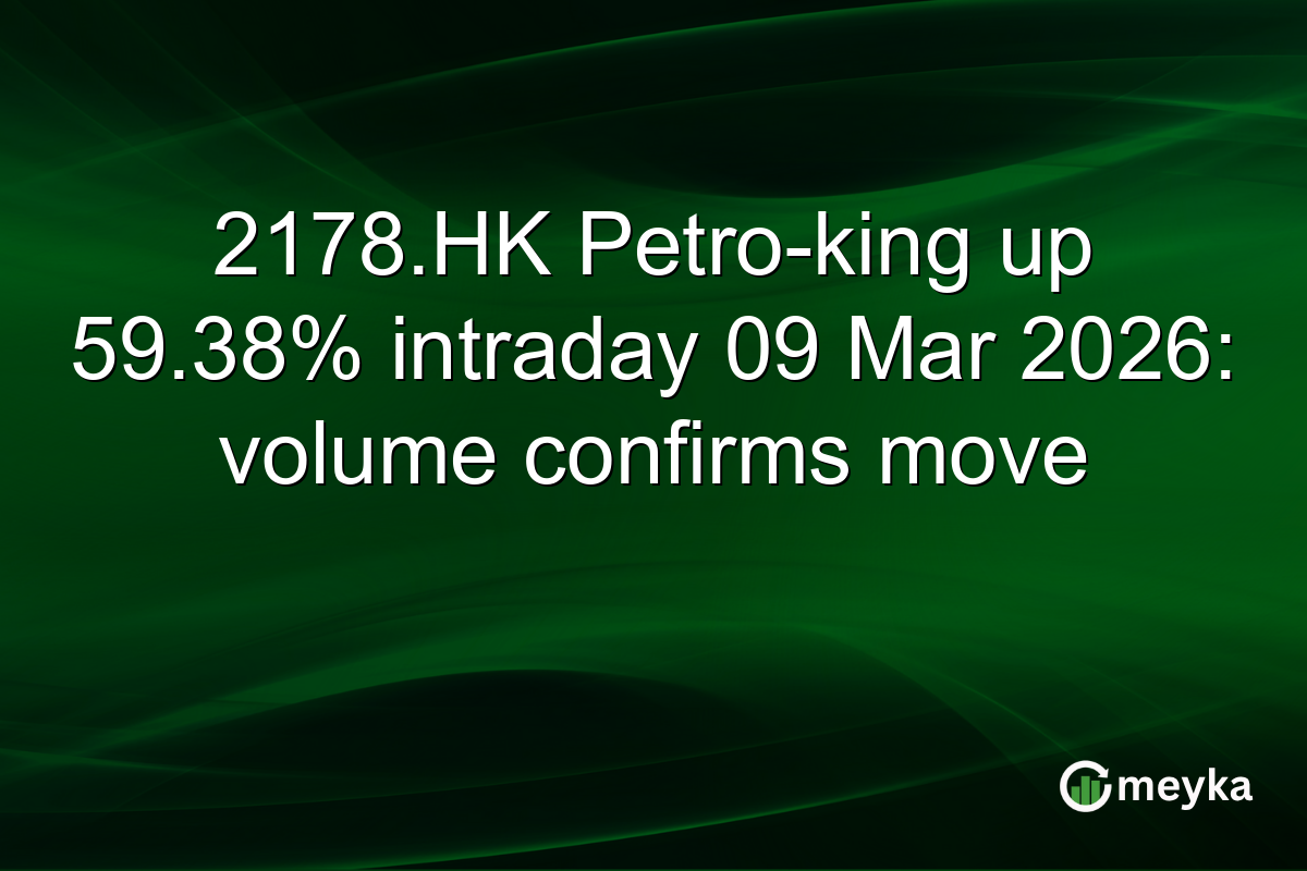 2178.HK Petro-king up 59.38% intraday 09 Mar 2026: volume confirms move