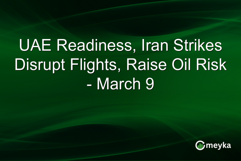 UAE Readiness, Iran Strikes Disrupt Flights, Raise Oil Risk - March 9