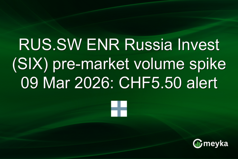 RUS.SW ENR Russia Invest (SIX) pre-market volume spike 09 Mar 2026: CHF5.50 alert