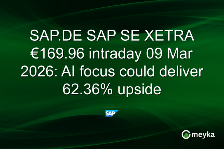 SAP.DE SAP SE XETRA €169.96 intraday 09 Mar 2026: AI focus could deliver 62.36% upside