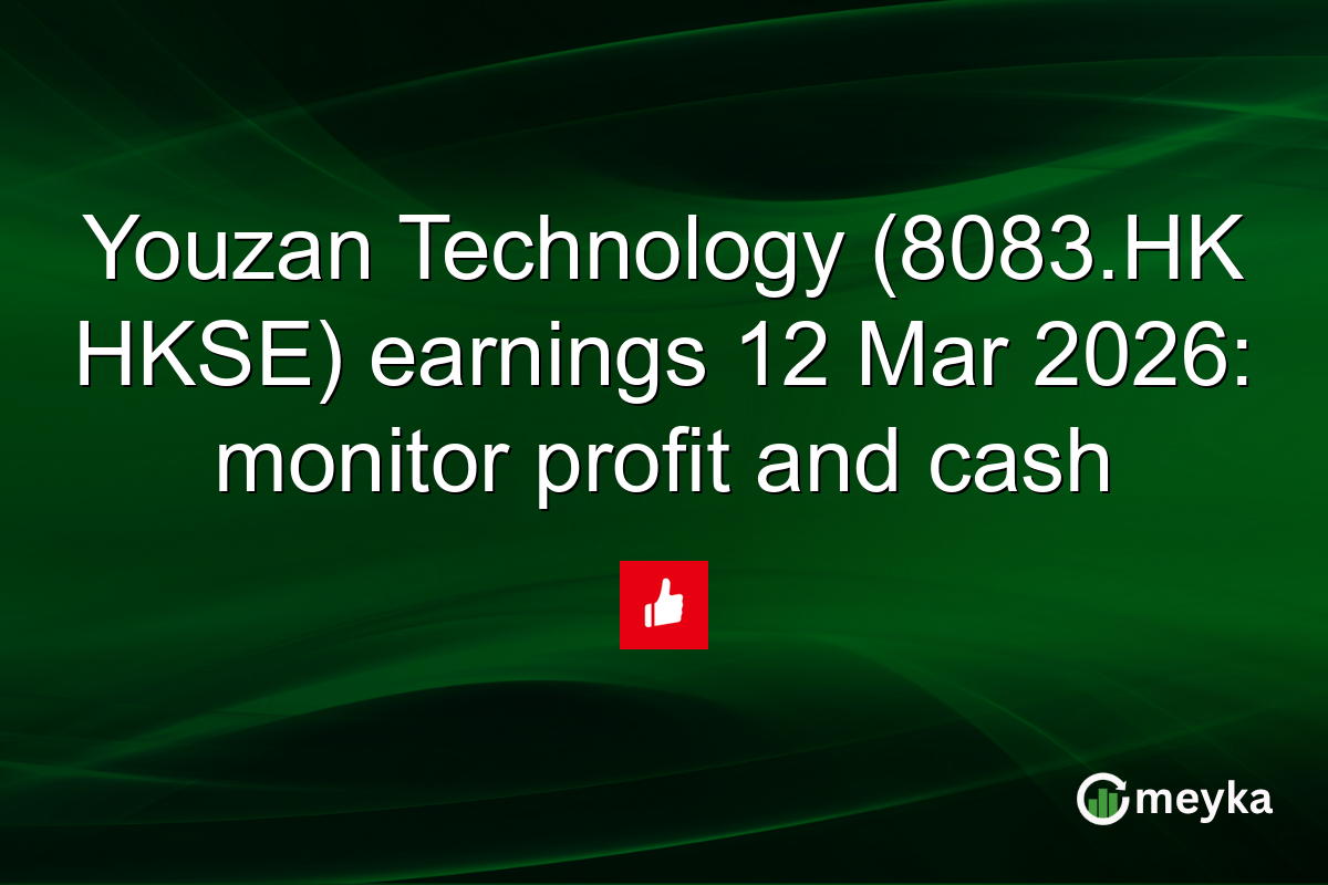 Youzan Technology (8083.HK HKSE) earnings 12 Mar 2026: monitor profit and cash