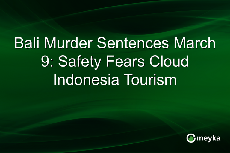 Bali Murder Sentences March 9: Safety Fears Cloud Indonesia Tourism