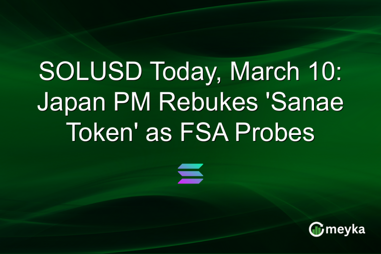 SOLUSD Today, March 10: Japan PM Rebukes 'Sanae Token' as FSA Probes