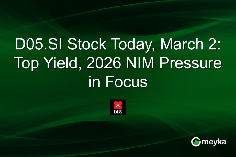 D05.SI Stock Today, March 2: Top Yield, 2026 NIM Pressure in Focus
