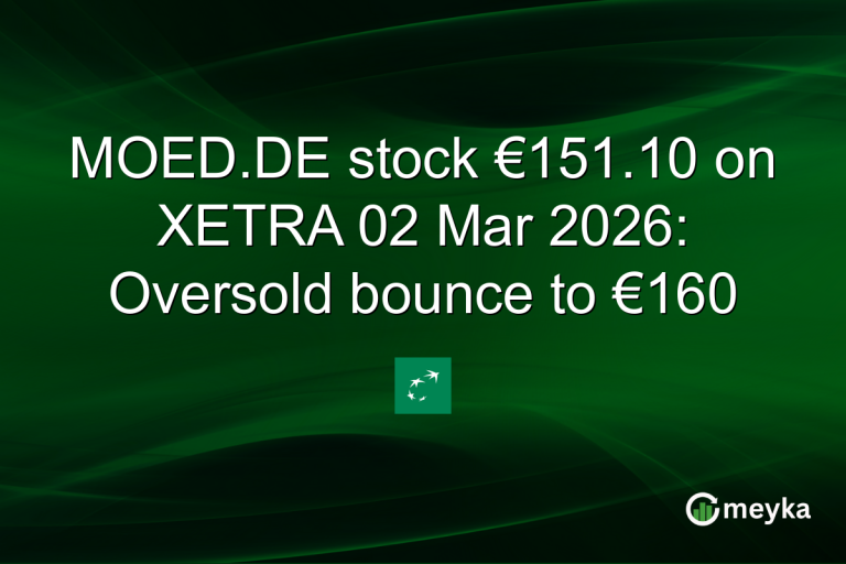 MOED.DE stock €151.10 on XETRA 02 Mar 2026: Oversold bounce to €160