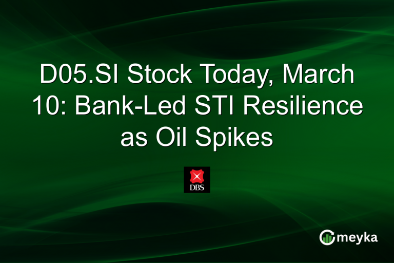 D05.SI Stock Today, March 10: Bank-Led STI Resilience as Oil Spikes