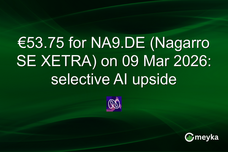 €53.75 for NA9.DE (Nagarro SE XETRA) on 09 Mar 2026: selective AI upside