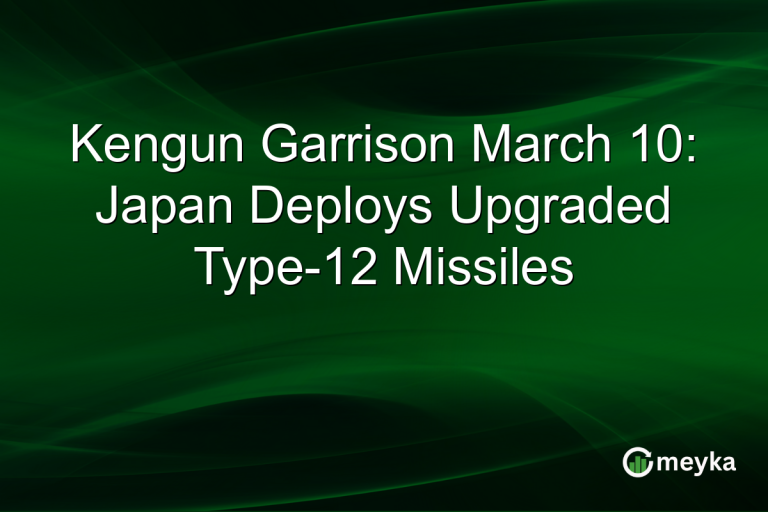 Kengun Garrison March 10: Japan Deploys Upgraded Type-12 Missiles