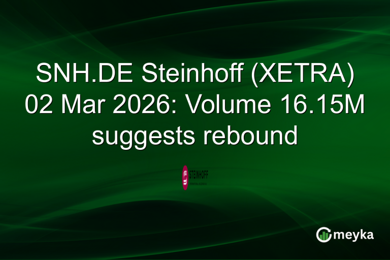 SNH.DE Steinhoff (XETRA) 02 Mar 2026: Volume 16.15M suggests rebound