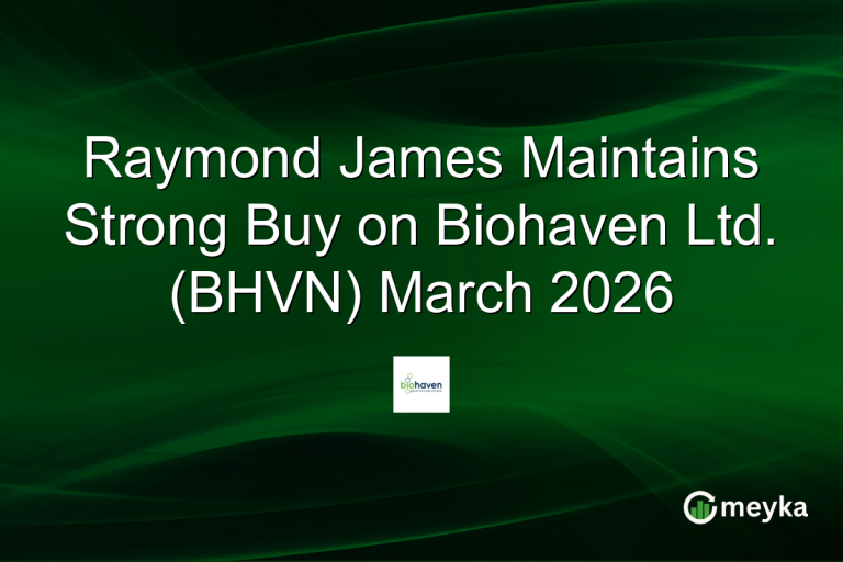 Raymond James Maintains Strong Buy on Biohaven Ltd. (BHVN) March 2026