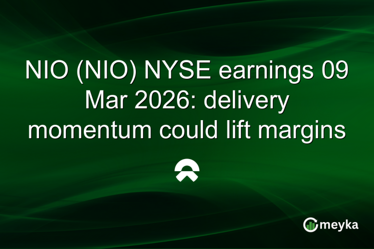 NIO (NIO) NYSE earnings 09 Mar 2026: delivery momentum could lift margins