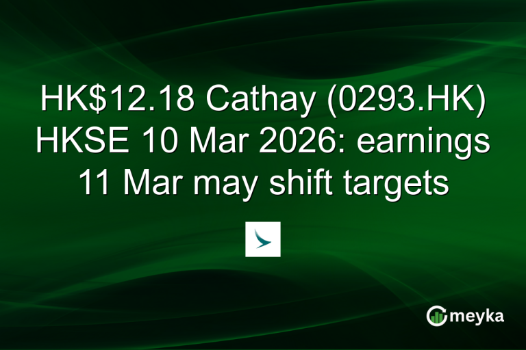 HK$12.18 Cathay (0293.HK) HKSE 10 Mar 2026: earnings 11 Mar may shift targets