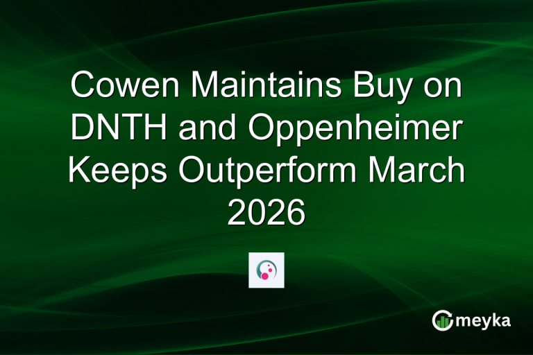 Cowen Maintains Buy on DNTH and Oppenheimer Keeps Outperform March 2026