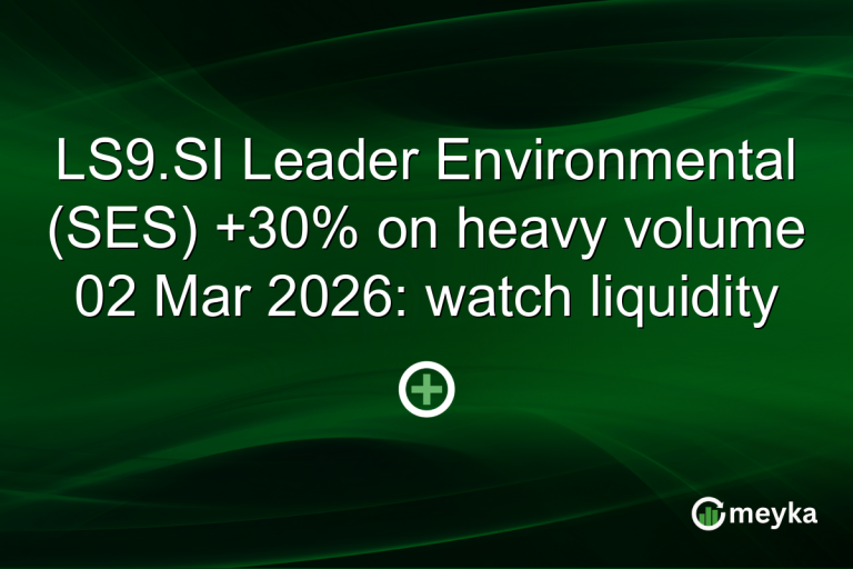 LS9.SI Leader Environmental (SES) +30% on heavy volume 02 Mar 2026: watch liquidity