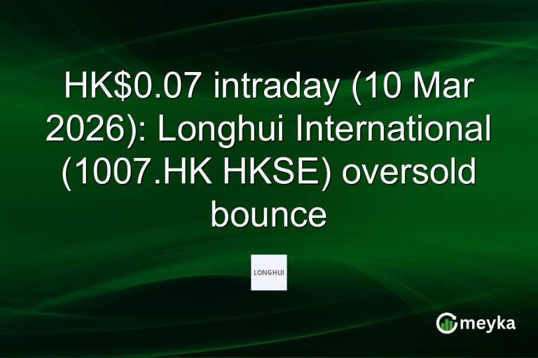 HK$0.07 intraday (10 Mar 2026): Longhui International (1007.HK HKSE) oversold bounce