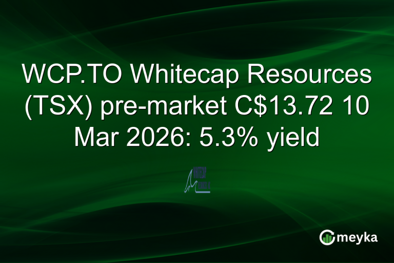 WCP.TO Whitecap Resources (TSX) pre-market C$13.72 10 Mar 2026: 5.3% yield