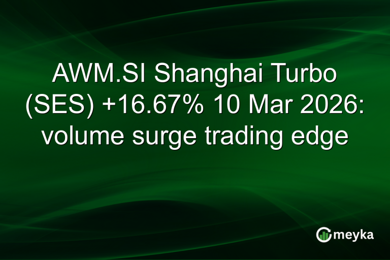 AWM.SI Shanghai Turbo (SES) +16.67% 10 Mar 2026: volume surge trading edge