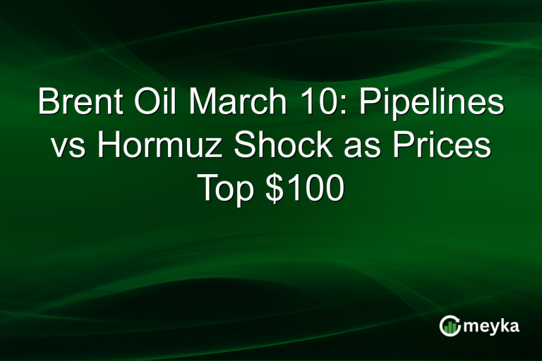 Brent Oil March 10: Pipelines vs Hormuz Shock as Prices Top $100