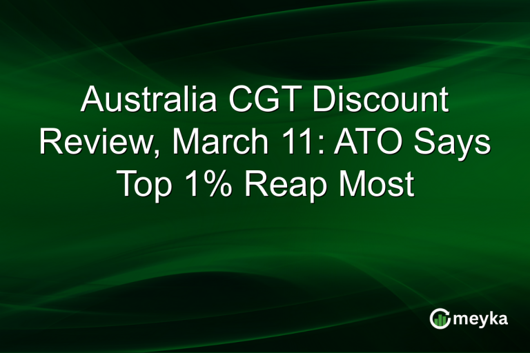 Australia CGT Discount Review, March 11: ATO Says Top 1% Reap Most