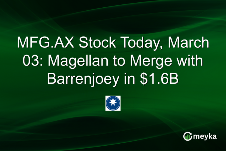 MFG.AX Stock Today, March 03: Magellan to Merge with Barrenjoey in $1.6B