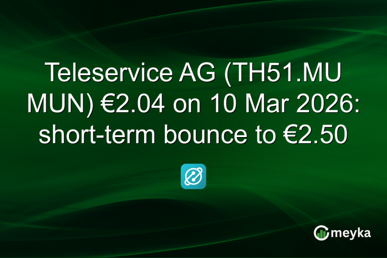 Teleservice AG (TH51.MU MUN) €2.04 on 10 Mar 2026: short-term bounce to €2.50
