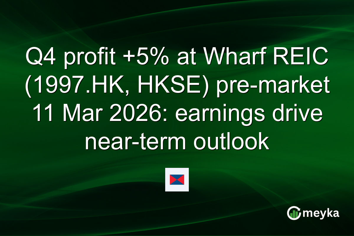 Q4 profit +5% at Wharf REIC (1997.HK, HKSE) pre-market 11 Mar 2026: earnings drive near-term outlook