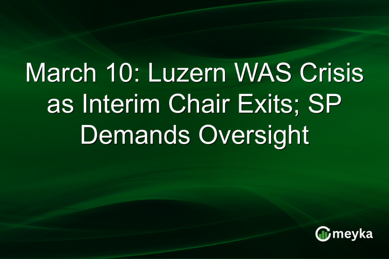 March 10: Luzern WAS Crisis as Interim Chair Exits; SP Demands Oversight