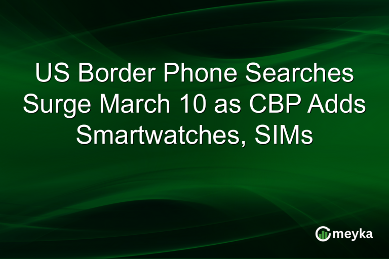 US Border Phone Searches Surge March 10 as CBP Adds Smartwatches, SIMs