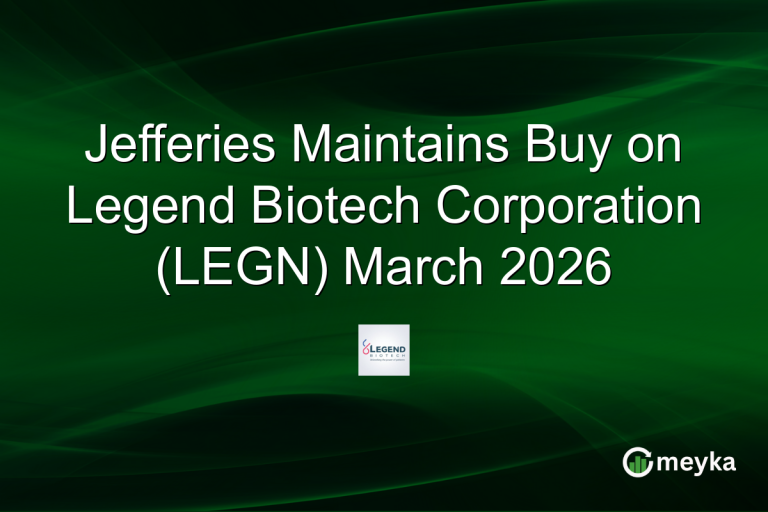 Jefferies Maintains Buy on Legend Biotech Corporation (LEGN) March 2026