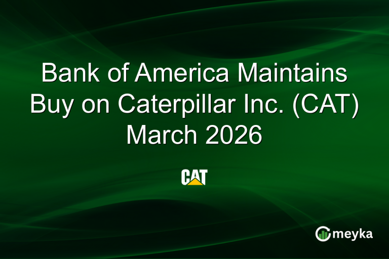 Bank of America Maintains Buy on Caterpillar Inc. (CAT) March 2026
