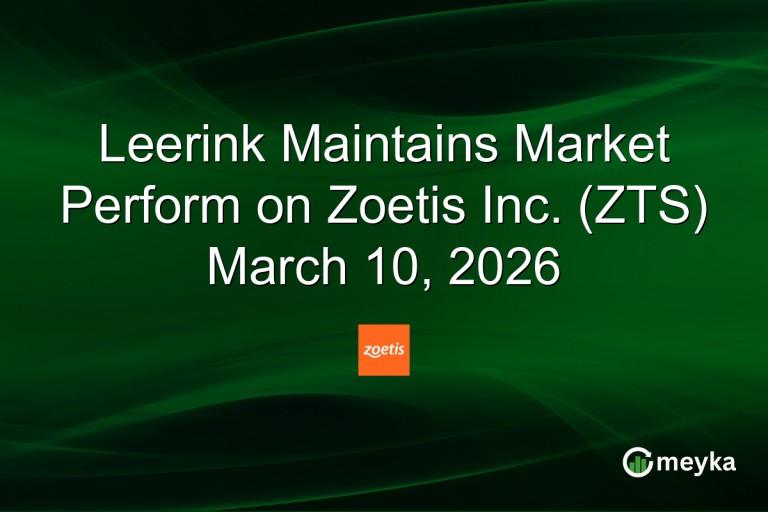 Leerink Maintains Market Perform on Zoetis Inc. (ZTS) March 10, 2026