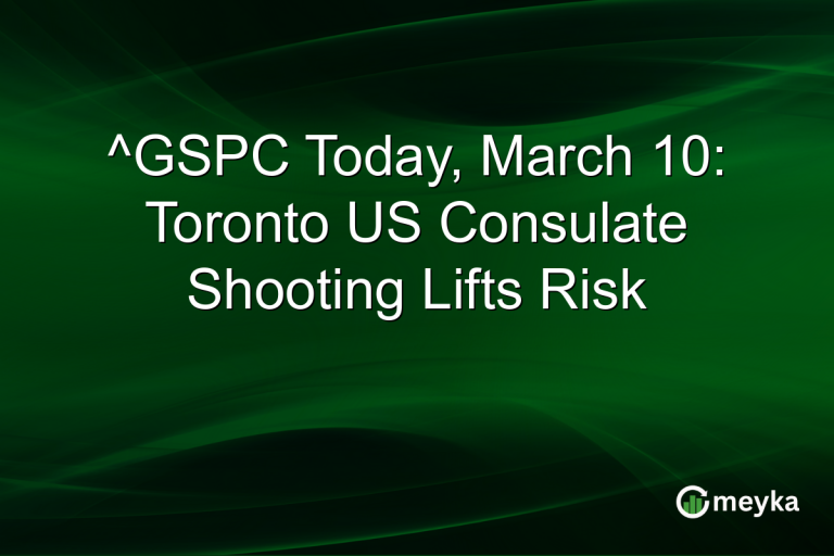 ^GSPC Today, March 10: Toronto US Consulate Shooting Lifts Risk