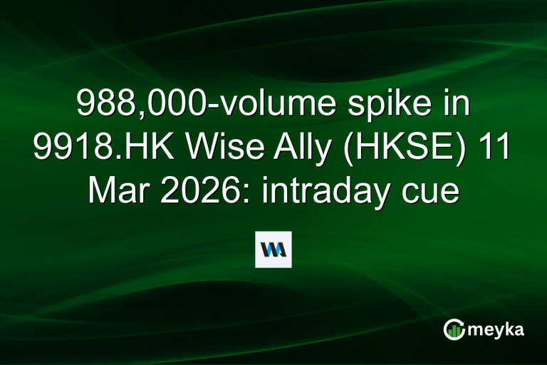 988,000-volume spike in 9918.HK Wise Ally (HKSE) 11 Mar 2026: intraday cue