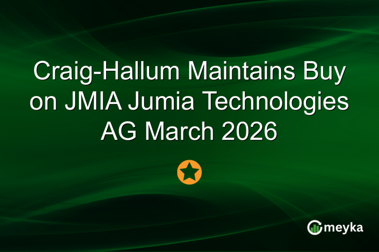 Craig-Hallum Maintains Buy on JMIA Jumia Technologies AG March 2026