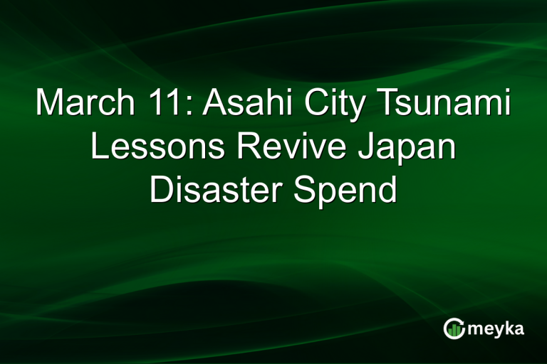 March 11: Asahi City Tsunami Lessons Revive Japan Disaster Spend