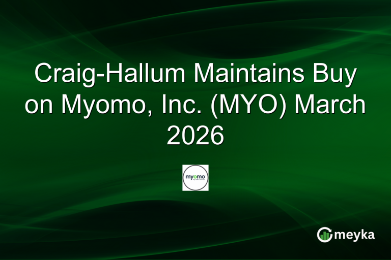 Craig-Hallum Maintains Buy on Myomo, Inc. (MYO) March 2026