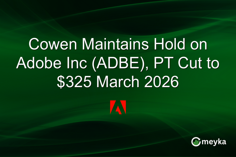 Cowen Maintains Hold on Adobe Inc (ADBE), PT Cut to $325 March 2026