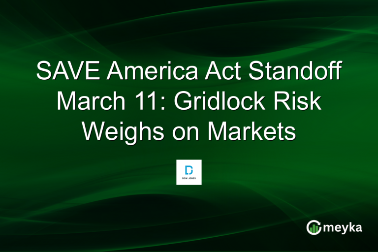 SAVE America Act Standoff March 11: Gridlock Risk Weighs on Markets