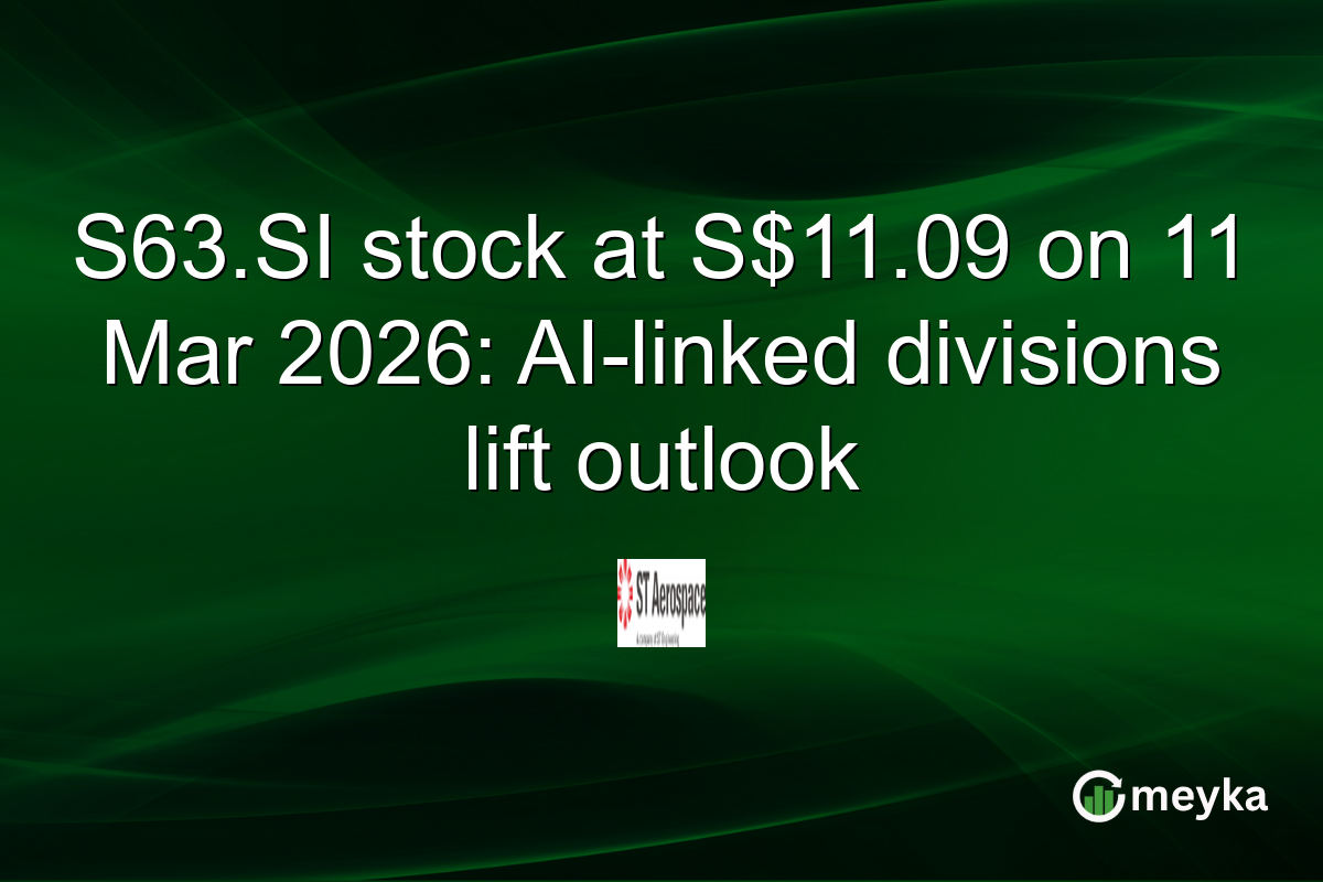 S63.SI stock at S$11.09 on 11 Mar 2026: AI-linked divisions lift outlook