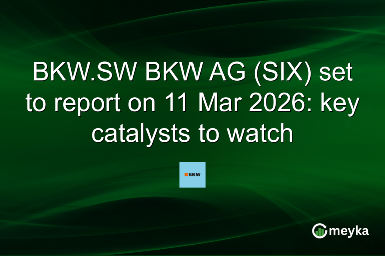 BKW.SW BKW AG (SIX) set to report on 11 Mar 2026: key catalysts to watch
