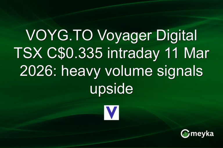 VOYG.TO Voyager Digital TSX C$0.335 intraday 11 Mar 2026: heavy volume signals upside