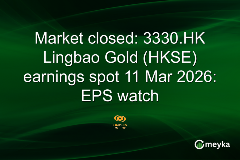 Market closed: 3330.HK Lingbao Gold (HKSE) earnings spot 11 Mar 2026: EPS watch