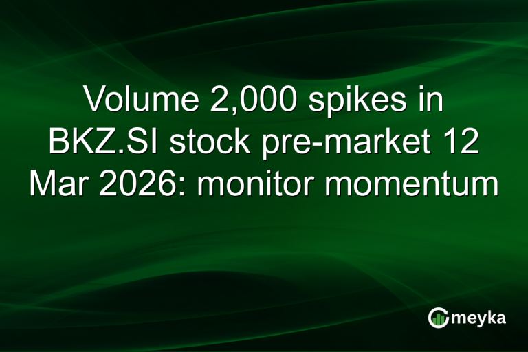 Volume 2,000 spikes in BKZ.SI stock pre-market 12 Mar 2026: monitor momentum