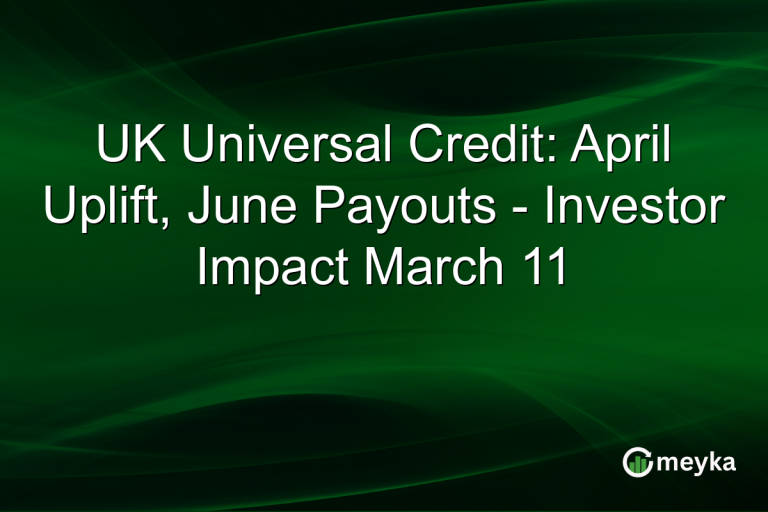 UK Universal Credit: April Uplift, June Payouts - Investor Impact March 11