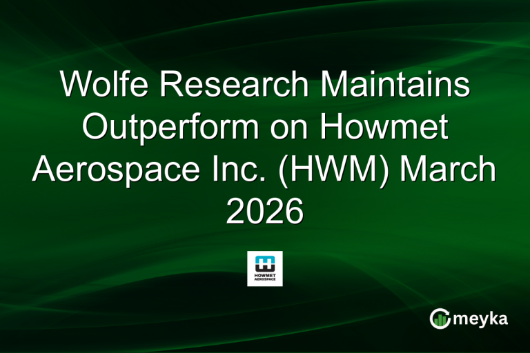 Wolfe Research Maintains Outperform on Howmet Aerospace Inc. (HWM) March 2026