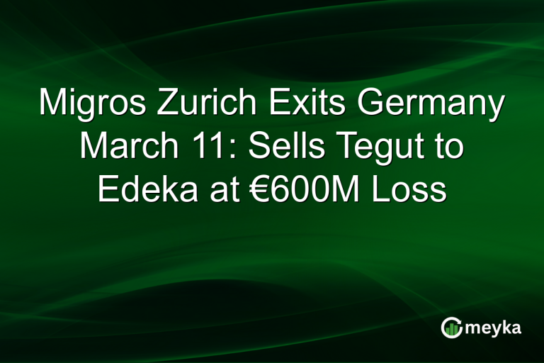 Migros Zurich Exits Germany March 11: Sells Tegut to Edeka at €600M Loss