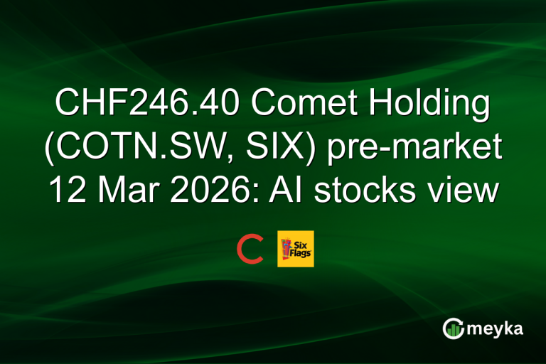 CHF246.40 Comet Holding (COTN.SW, SIX) pre-market 12 Mar 2026: AI stocks view